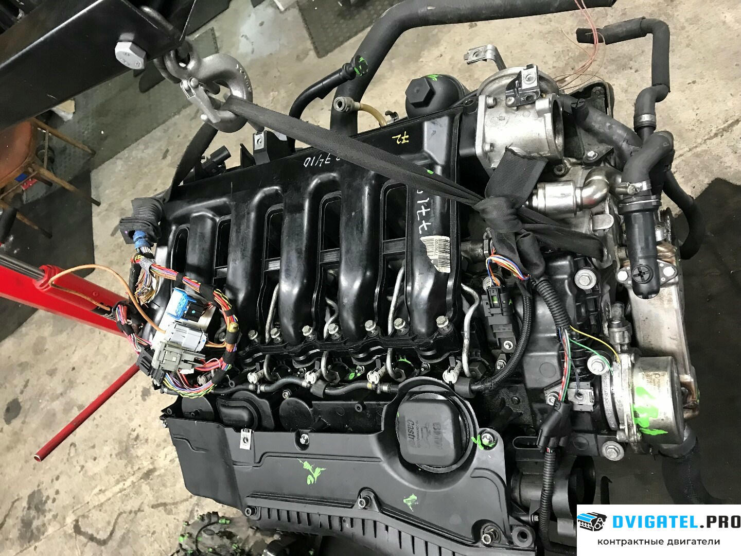 Двигатель BMW X5 E70 2007 - 2013 30 6D 3 3 л., Дизель, Турбо, артикул 8327410