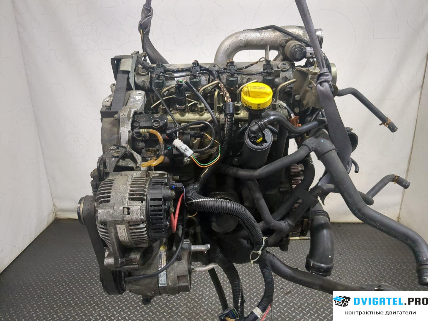Двигатель Renault Megane 1996 - 2002 F9Q 732 1.9 л., Дизель, DCI, артикул 8383615