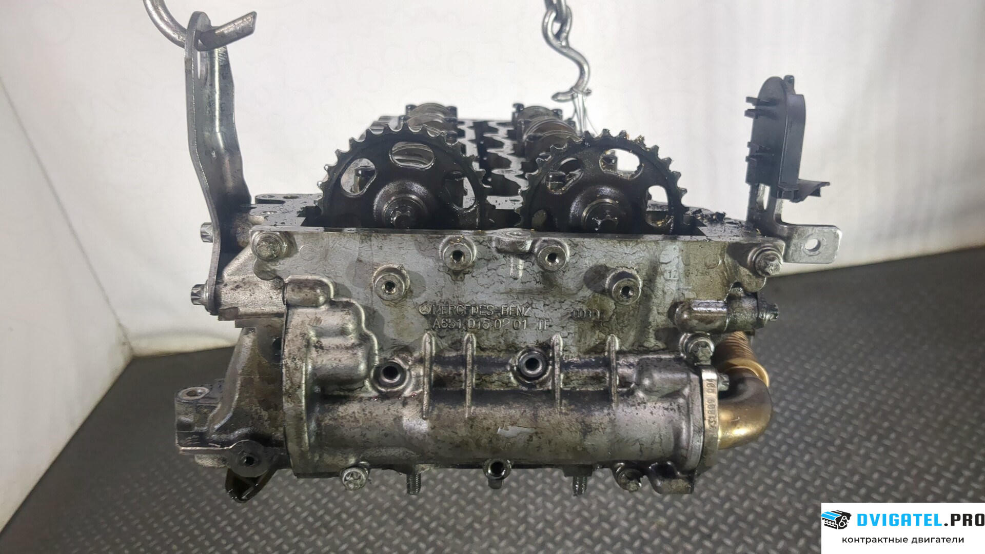 Головка блока цилиндров (ГБЦ) Mercedes E W212 2009 - 2013 OM 651.924 2.1 л., Дизель, CDI, артикул 8931734