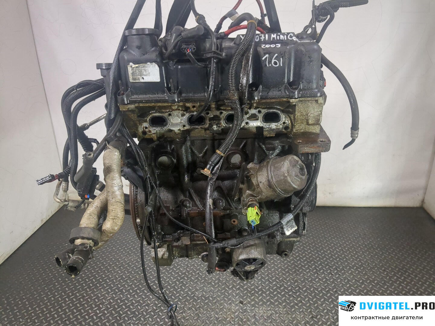 Двигатель Mini Cooper R50 / 53 2001 - 2006 W10B16A, W10B16AB 1.6 л., Бензин, Инжектор, артикул 8656962
