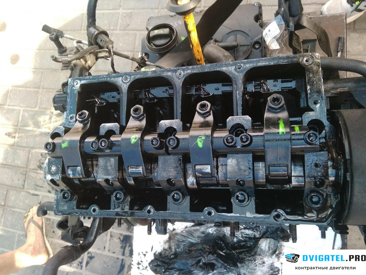 Двигатель Volkswagen Jetta 5 2004 - 2010 BKC 1.9 л., Дизель, TDI, артикул 8425139