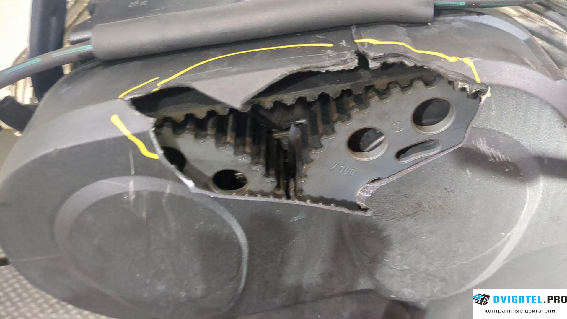 Двигатель Mitsubishi Outlander XL 2006 - 2012 BSY 2 л., Дизель, Турбо, артикул 9098182
