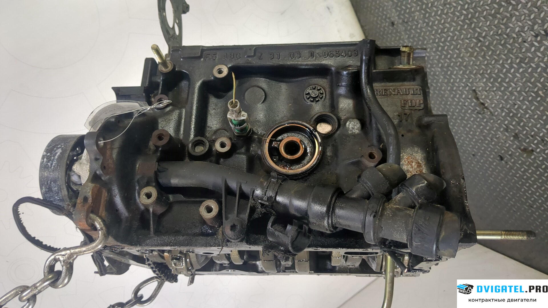 Шорт блок (Блок цилиндров) Renault Scenic 1996 - 2002 F9Q 732 1.9 л., Дизель, DCI, артикул 8958460
