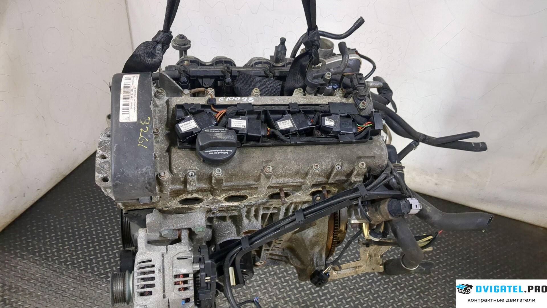 Двигатель Audi A2 BBY 1.4 л., Бензин, Инжектор, артикул 9114884