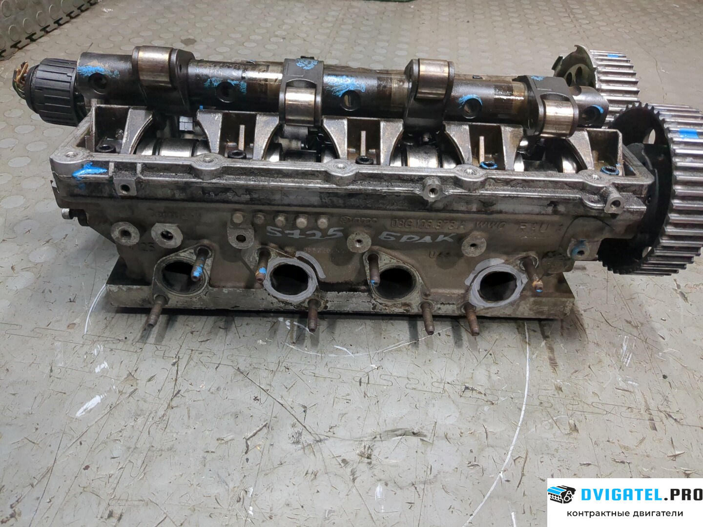 Головка блока цилиндров (ГБЦ) Audi A3 8P 2004 - 2008 BKD 2 л., Дизель, TDI, артикул 9240341
