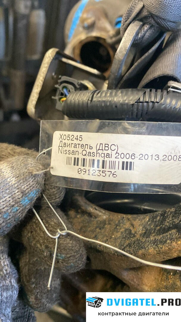 Двигатель Nissan Qashqai 2006 - 2013 M9R 2 л., Дизель, DCI, артикул 9123576