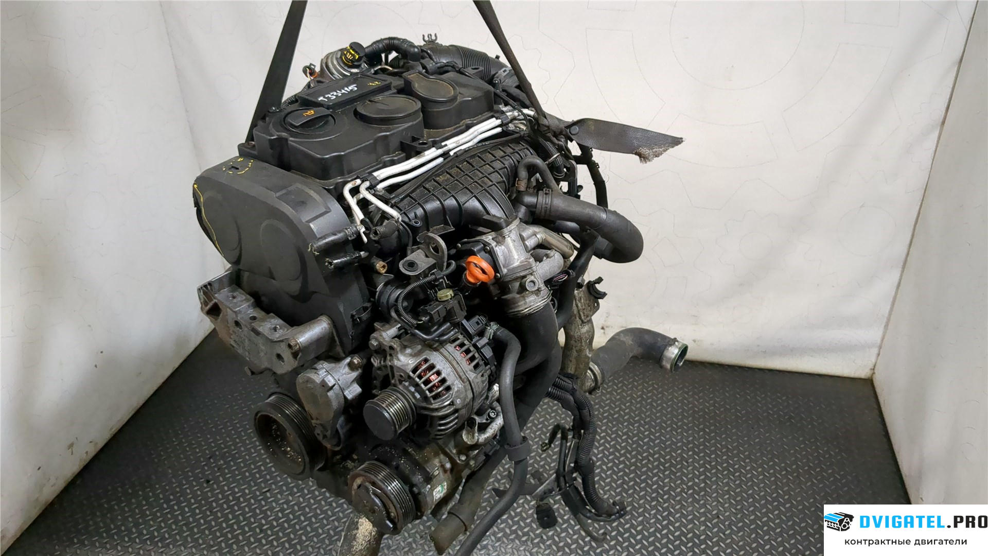 Двигатель Seat Leon 2 2005 - 2009 BMN 2 л., Дизель, TDI, артикул 8175543