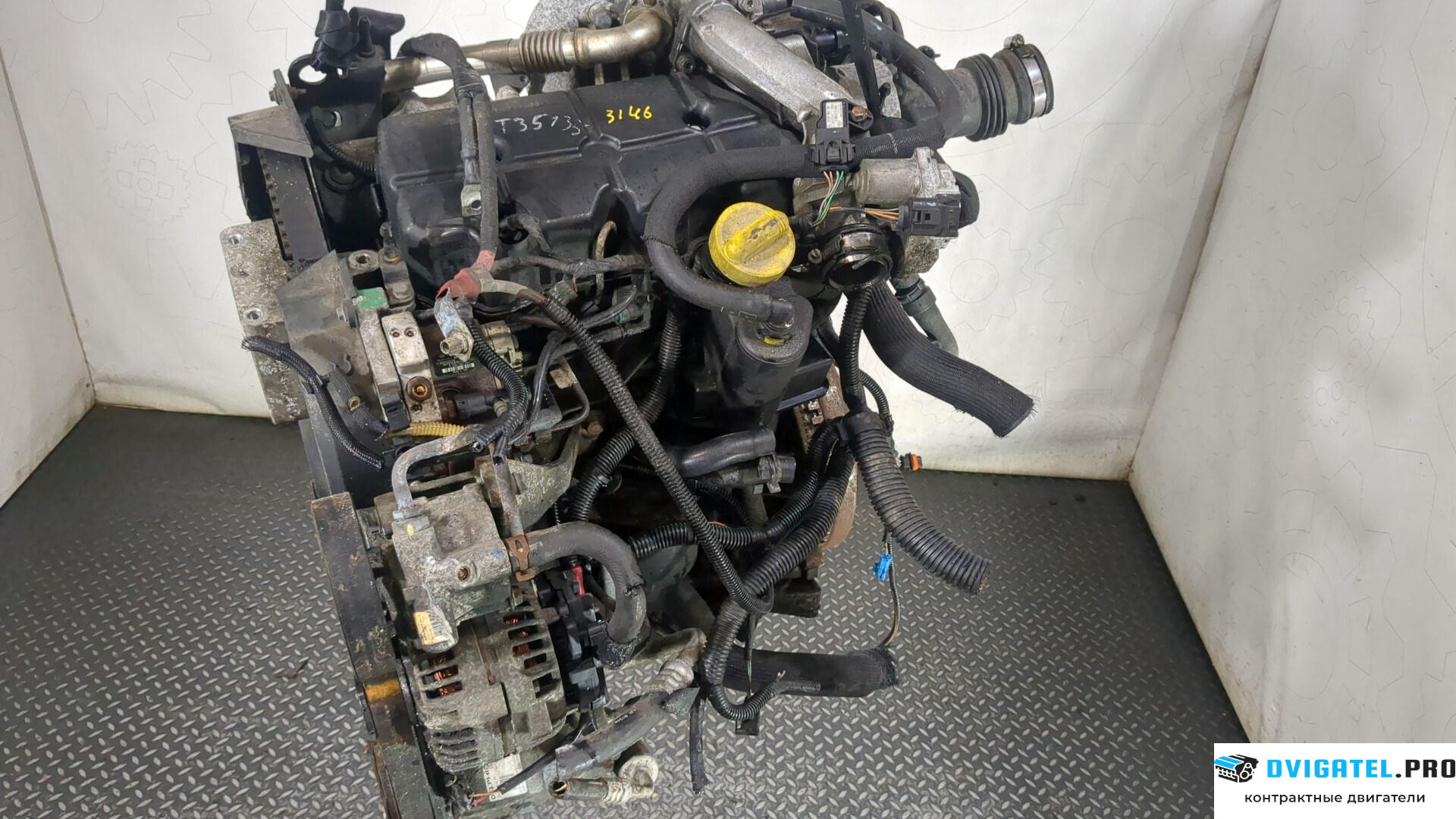 Двигатель Renault Laguna 2 2001 - 2007 F9Q 758 1.9 л., Дизель, DCI, артикул 8833240