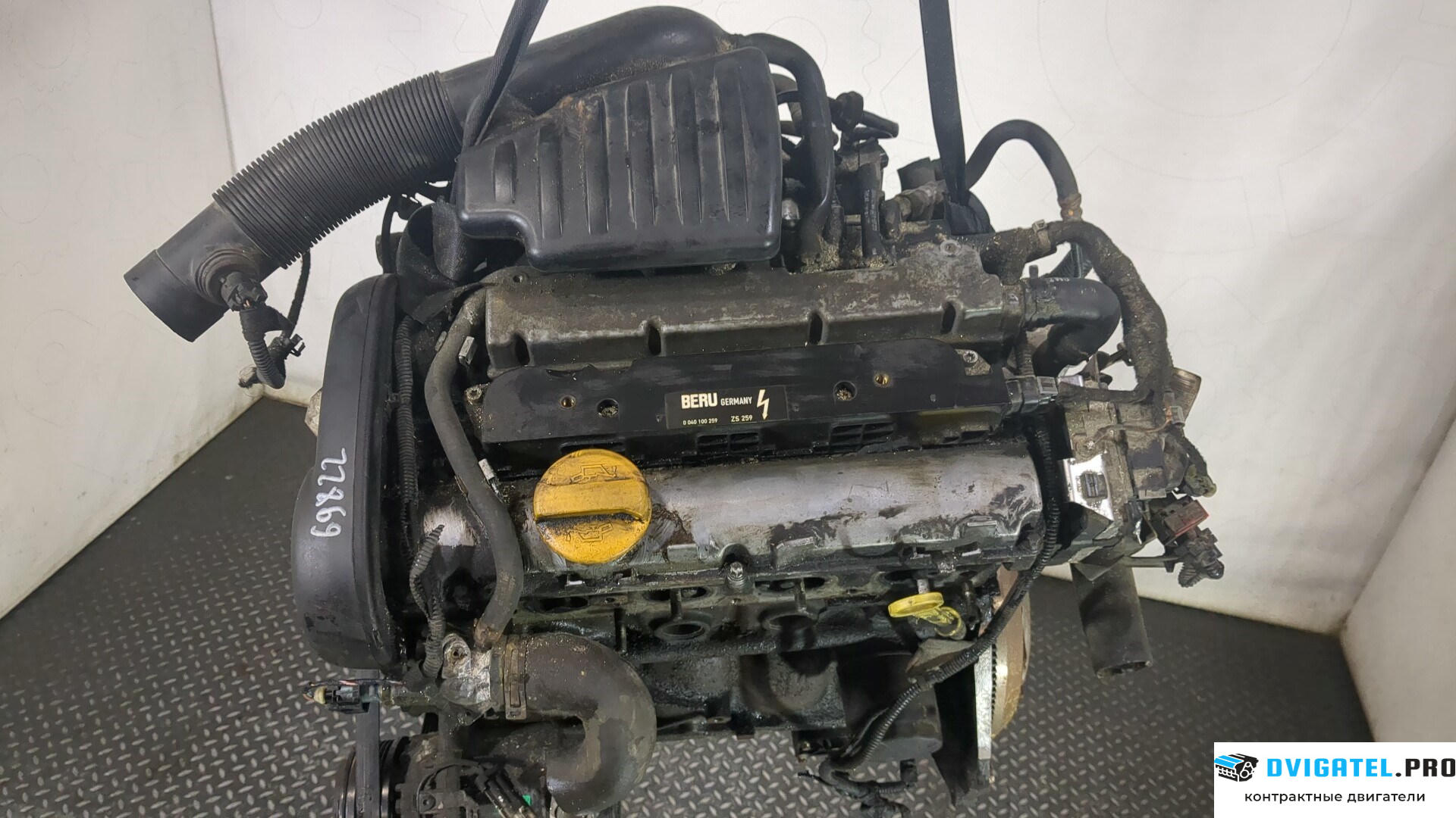 Двигатель Opel Meriva 2003 - 2010 Z16XE 1.6 л., Бензин, Инжектор, артикул 8795788