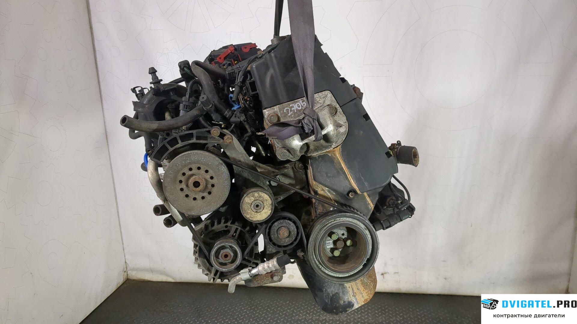 Двигатель Fiat Grande Punto 2005 - 2011 350 A 1.000 1.4 л., Бензин, Инжектор, артикул 8982648