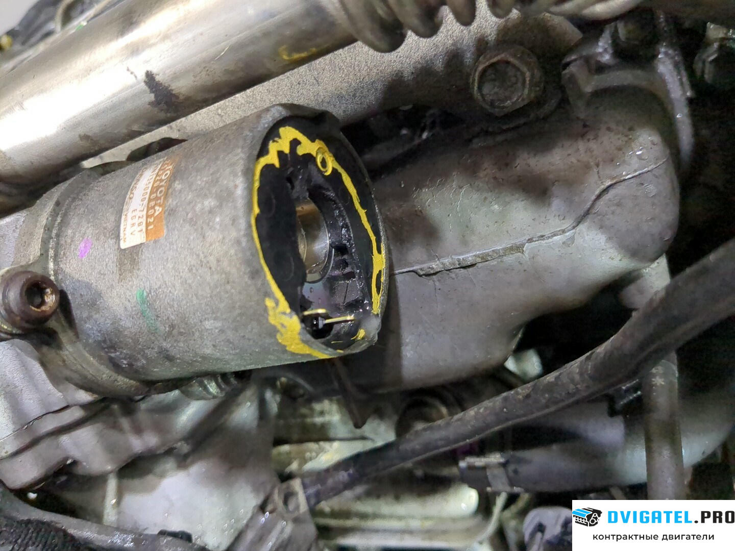 Двигатель Toyota Auris E15 2006 - 2012 1AD-FTV 2 л., Дизель, D-4D, артикул 8631288
