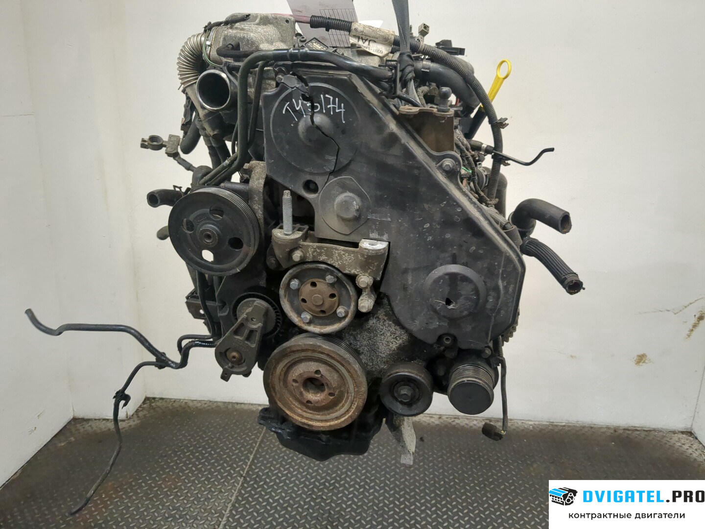 Двигатель Ford Mondeo 4 2007 - 2015 KHBA, QYBA 1.8 л., Дизель, TDCI, артикул 9233796