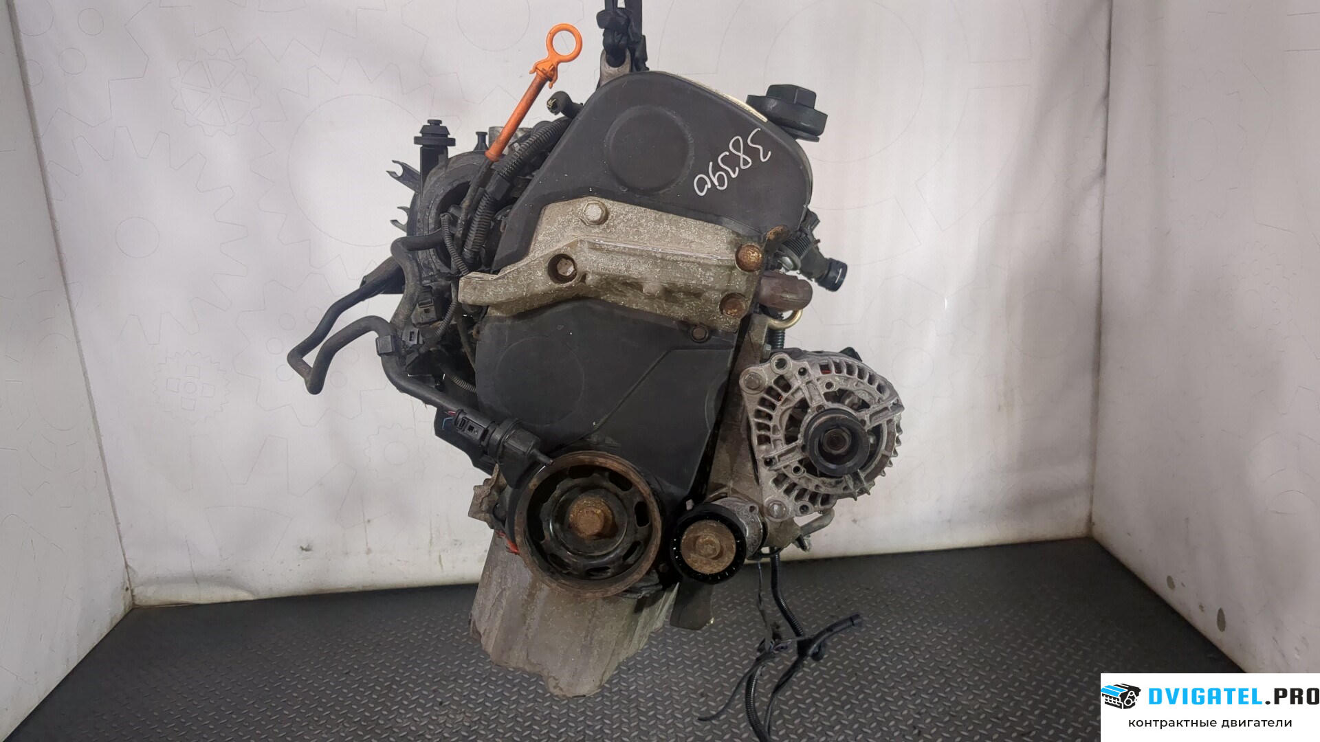 Двигатель Seat Ibiza 3 2001 - 2006 BBZ 1.4 л., Бензин, Инжектор, артикул 9042996
