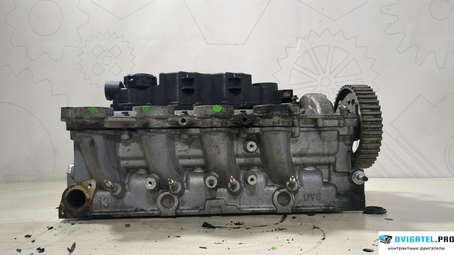 Головка блока цилиндров (ГБЦ) Citroen Berlingo 2008 - 2012 9HX 1.6 л., Дизель, HDI, артикул 8778985
