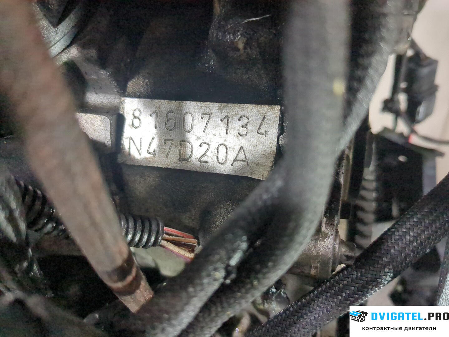 Двигатель BMW 5 E60 2003 - 2009 N47 D20../A/C 2 л., Дизель, TDI, артикул 8573339