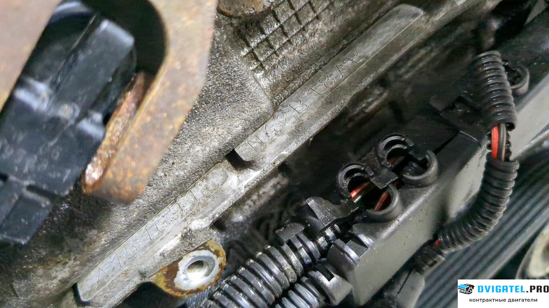 Двигатель BMW 3 E46 1998 - 2005 N42 B18A 1.8 л., Бензин, Инжектор, артикул 8333785