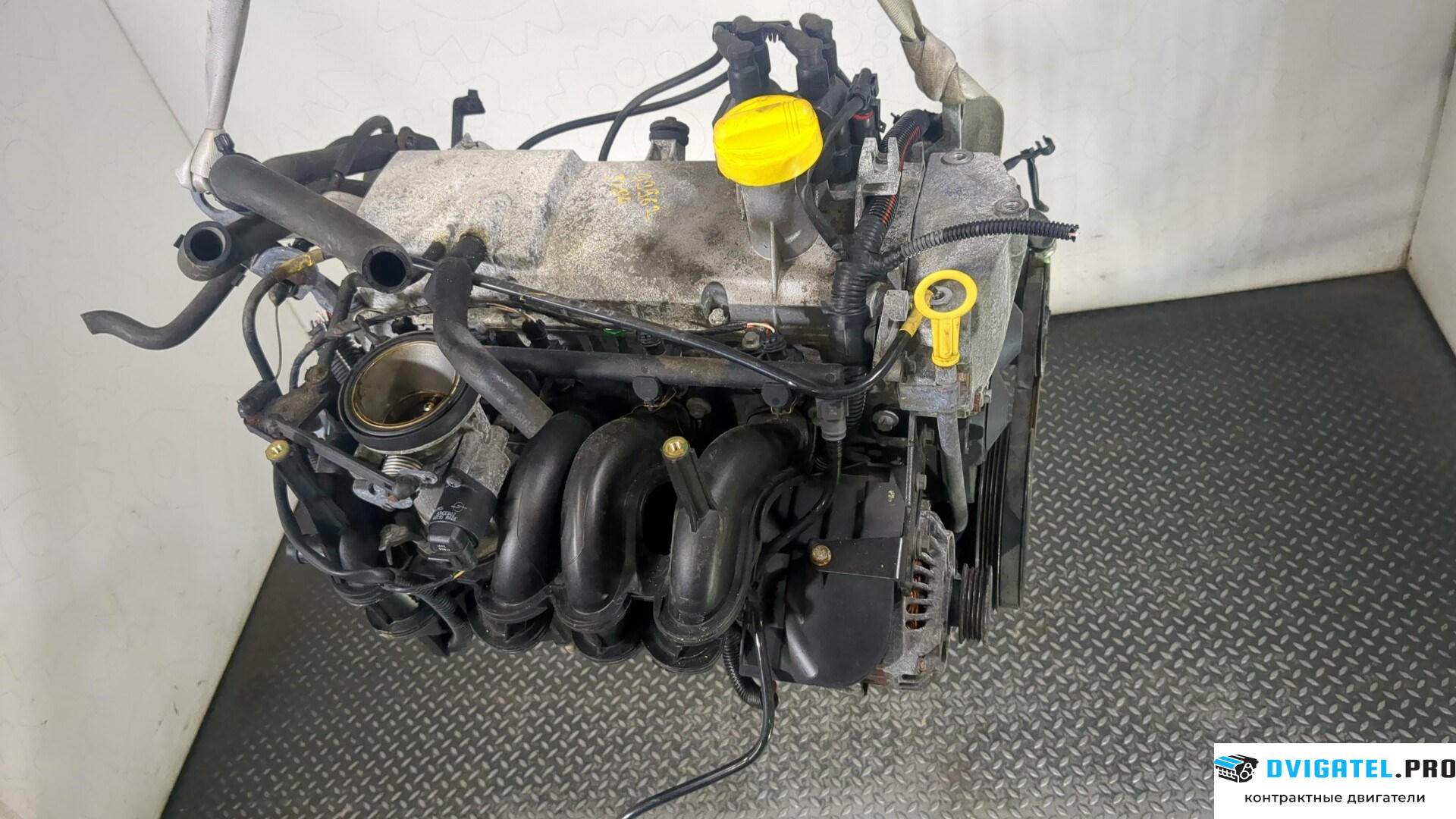 Двигатель Dacia Logan 2004 - 2012 K7M800, K7M818 1.6 л., Бензин, Инжектор, артикул 8943198