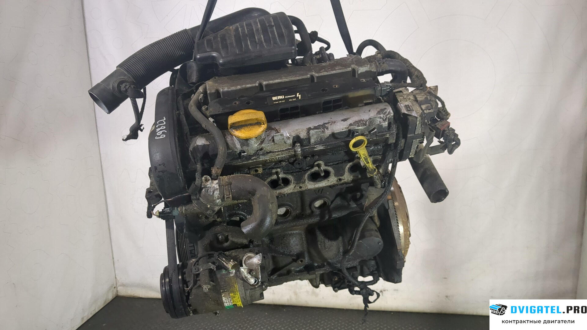 Двигатель Opel Meriva 2003 - 2010 Z16XE 1.6 л., Бензин, Инжектор, артикул 8795788