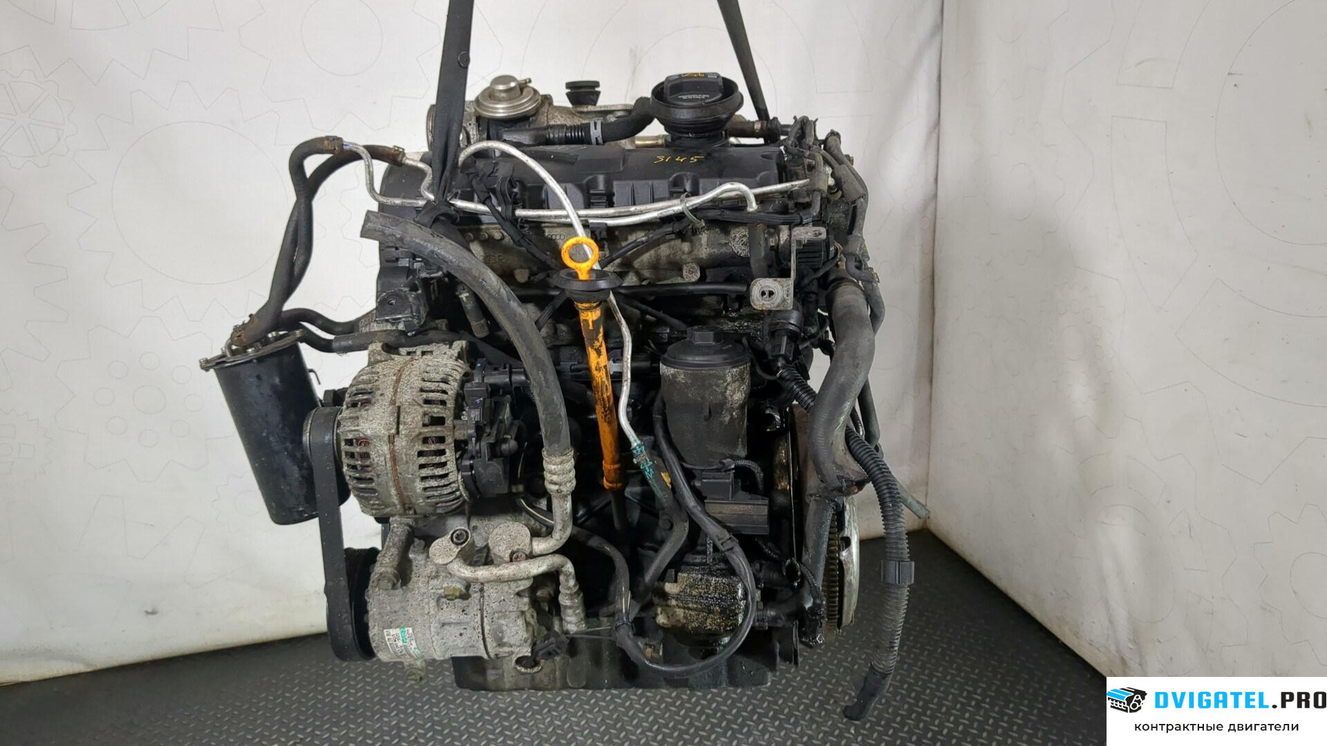 Двигатель Seat Altea 2004 - 2009 BXF 1.9 л., Дизель, TDI, артикул 8832019