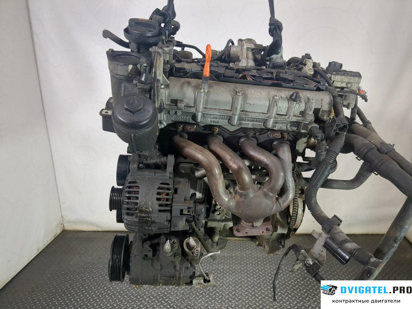 Двигатель Volkswagen Golf 5 2003 - 2009 BLF 1.6 л., Бензин, FSI, артикул 8583018