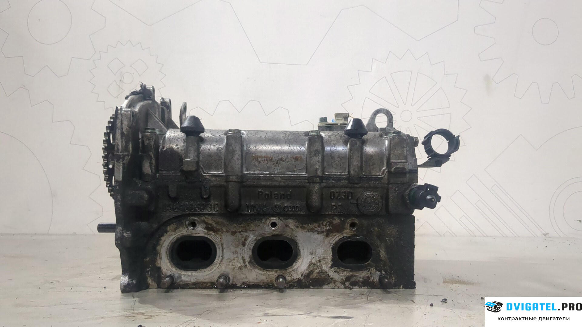 Головка блока цилиндров (ГБЦ) Volkswagen Polo 2001 - 2005 AZQ 1.2 л., Бензин, Инжектор, артикул 9212279