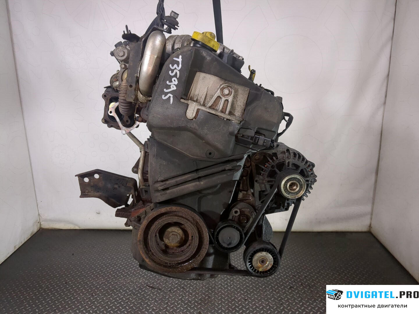 Двигатель Nissan Micra K12E 2003 - 2010 K9K 1.5 л., Дизель, DCI, артикул 8568434