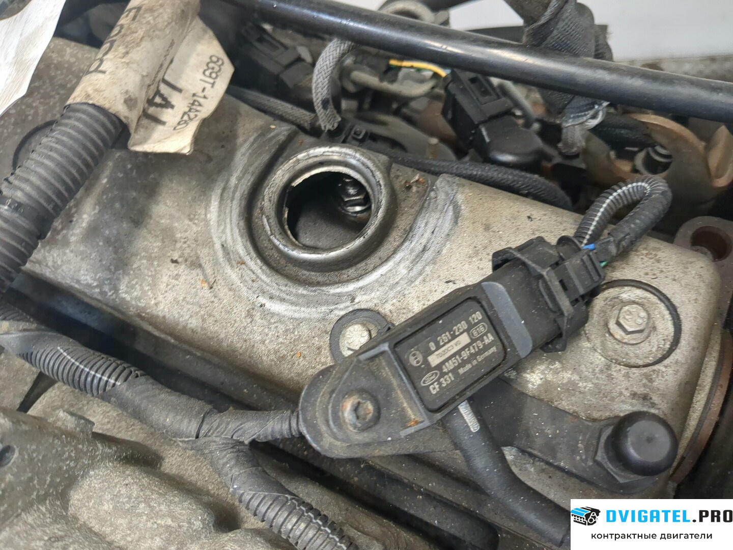 Двигатель Ford Mondeo 4 2007 - 2015 KHBA, QYBA 1.8 л., Дизель, TDCI, артикул 9233796