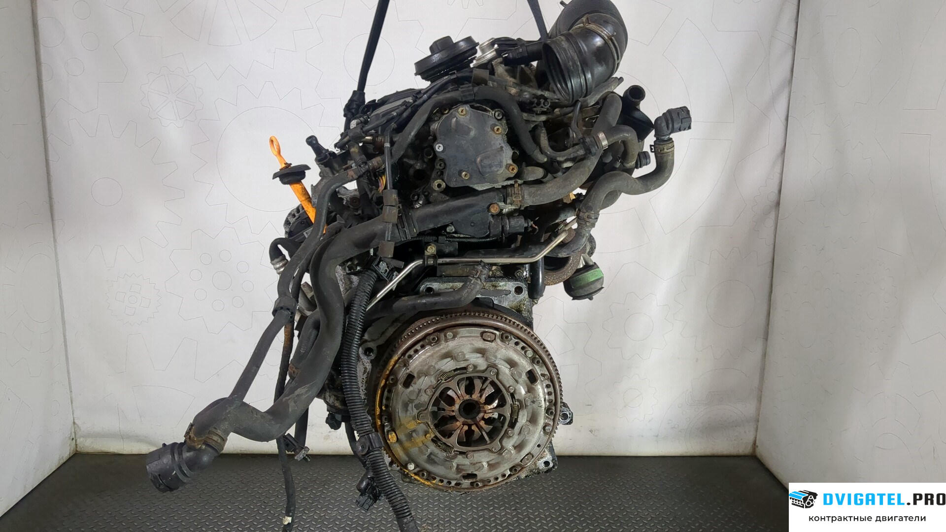 Двигатель Volkswagen Touran 2003 - 2006 BXE 1.9 л., Дизель, TDI, артикул 8937565
