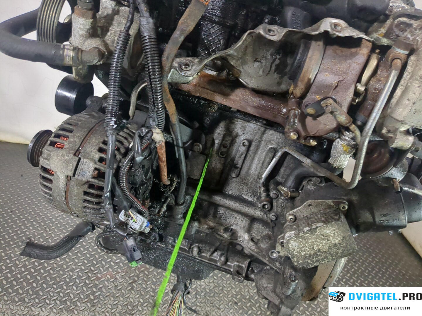 Двигатель Citroen Berlingo 2002 - 2008 9HW 1.6 л., Дизель, HDI, артикул 8568206