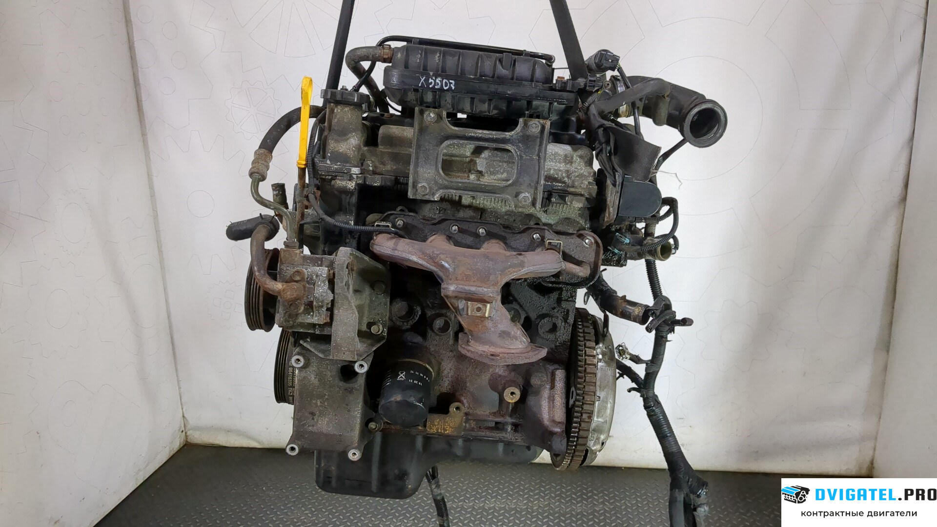 Двигатель Chevrolet Spark 2009 - н.в. B12D1 1.2 л., Бензин, Инжектор, артикул 9258762