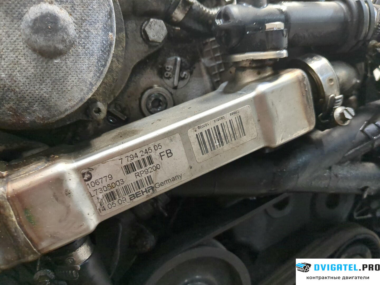 Двигатель BMW 5 E60 2003 - 2009 30 6D 3 3 л., Дизель, TDI, артикул 9237869