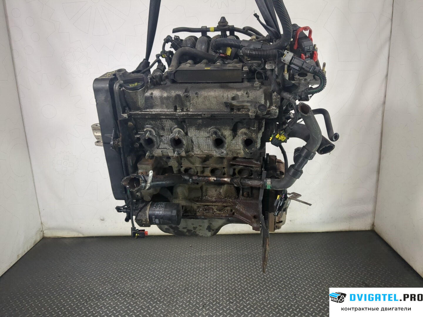 Двигатель Fiat Grande Punto 2005 - 2011 350 A 1.000 1.4 л., Бензин, Инжектор, артикул 8603649
