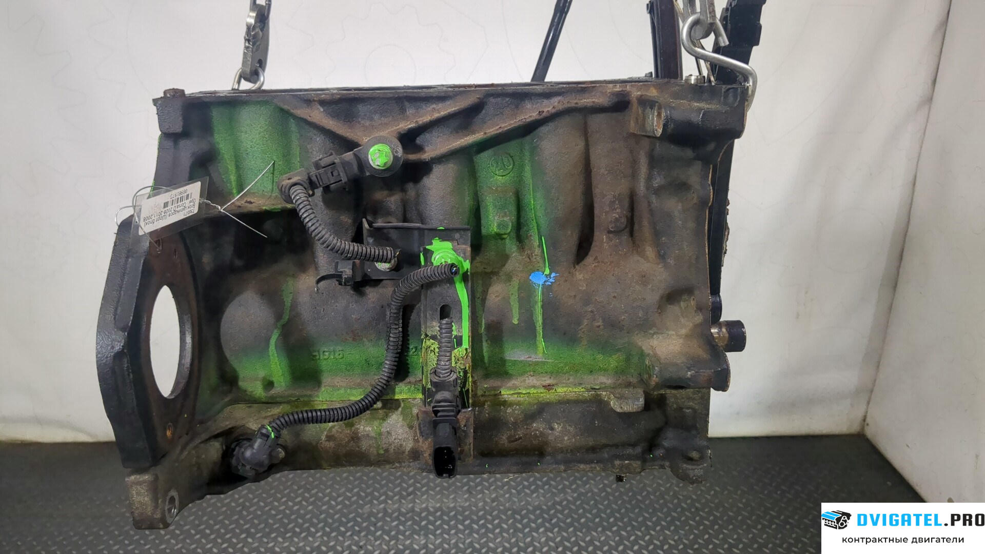 Шорт блок (Блок цилиндров) Opel Corsa D 2006 - 2011 Z12XEP 1.2 л., Бензин, Инжектор, артикул 8981973