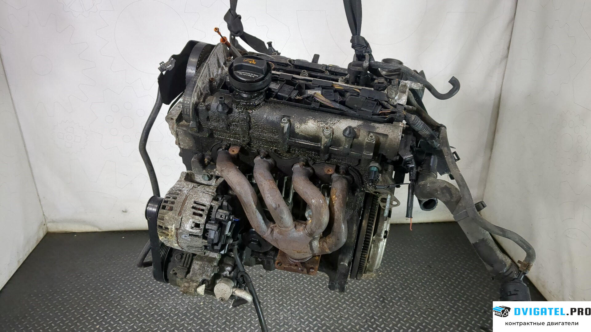 Двигатель Volkswagen Polo 2001 - 2005 BKY 1.4 л., Бензин, Инжектор, артикул 8822356